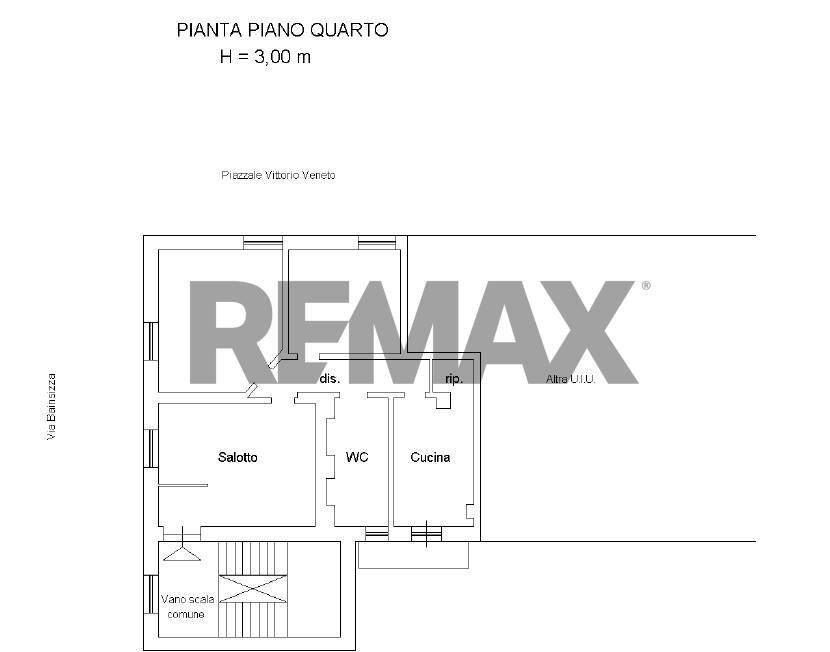 Pianta 2D - Four-room apartment Via Bainsizza
 
14, Foggia - floor plans 1