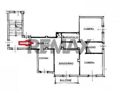 Pianta 2D - Three-room apartment VIA PEZZANI
 
2, Collecchio - floor plans 1