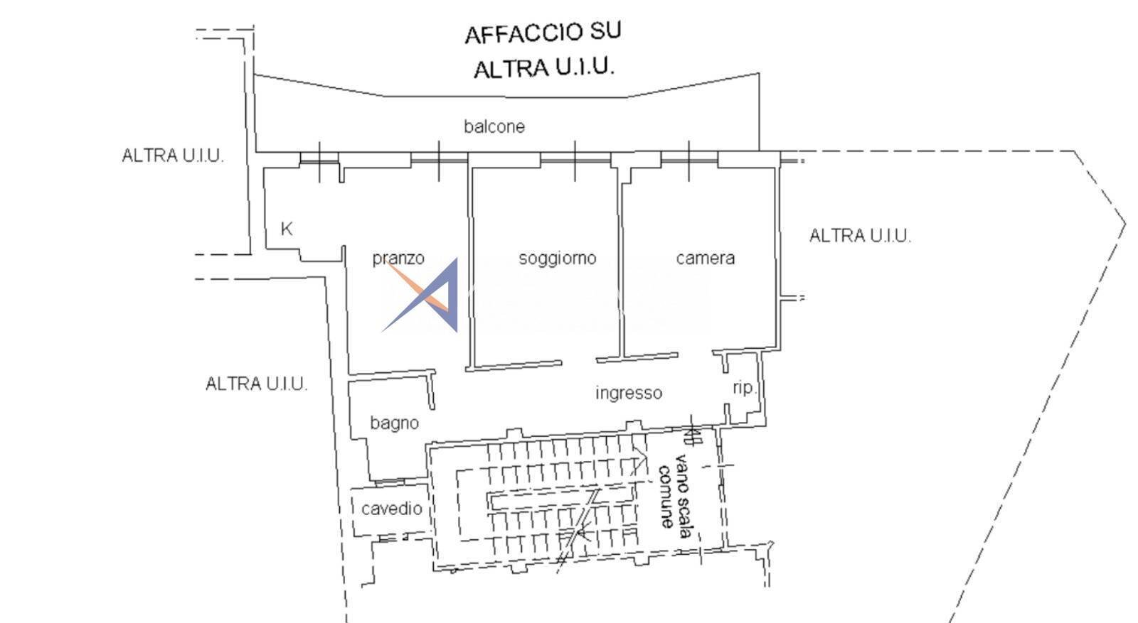 Foto 24 - Three-room apartment Santo Stefano al Mare - floor plans 1