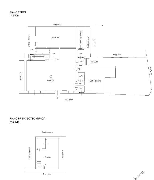 Foto 2 - Commercial Premises Cavour
 
20, Bernareggio - floor plans 1