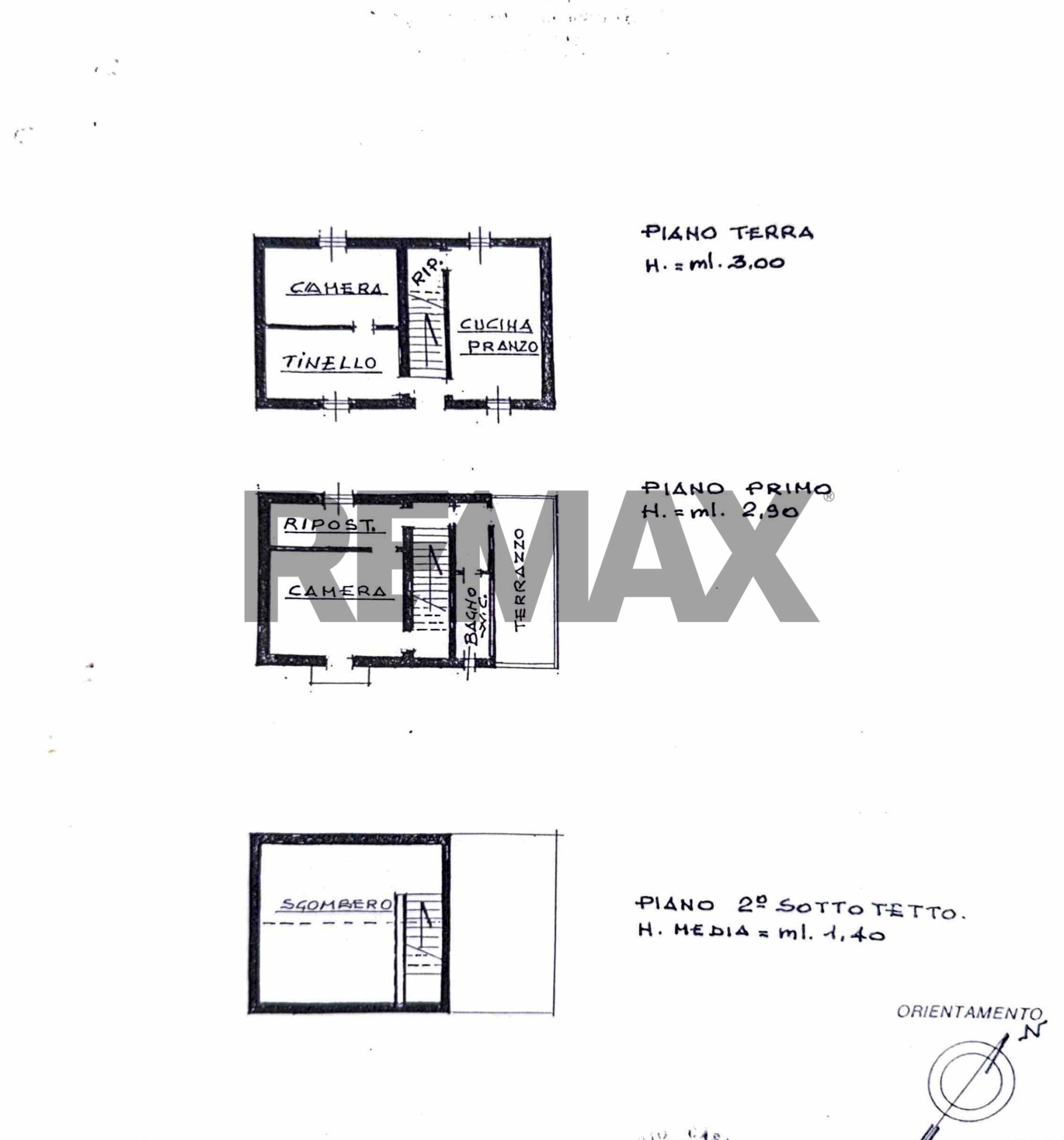 Pianta 2D - Casa semi indipendente via Osimo
 
19, Casalbordino - planimetria 1