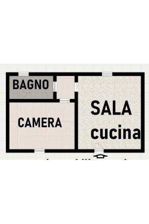 Two-room apartment Cascina Serbelloni, 10, Pregnana Milanese - floor plans 1