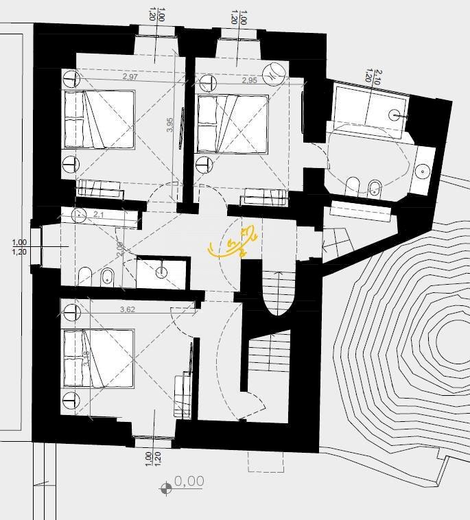 Piano primo - Rustic Contrada Balice, Monopoli - floor plans 1
