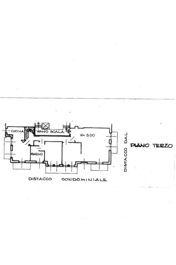 Appartamento via Sturla, 66, Genova (zona Quarto) - planimetria 1