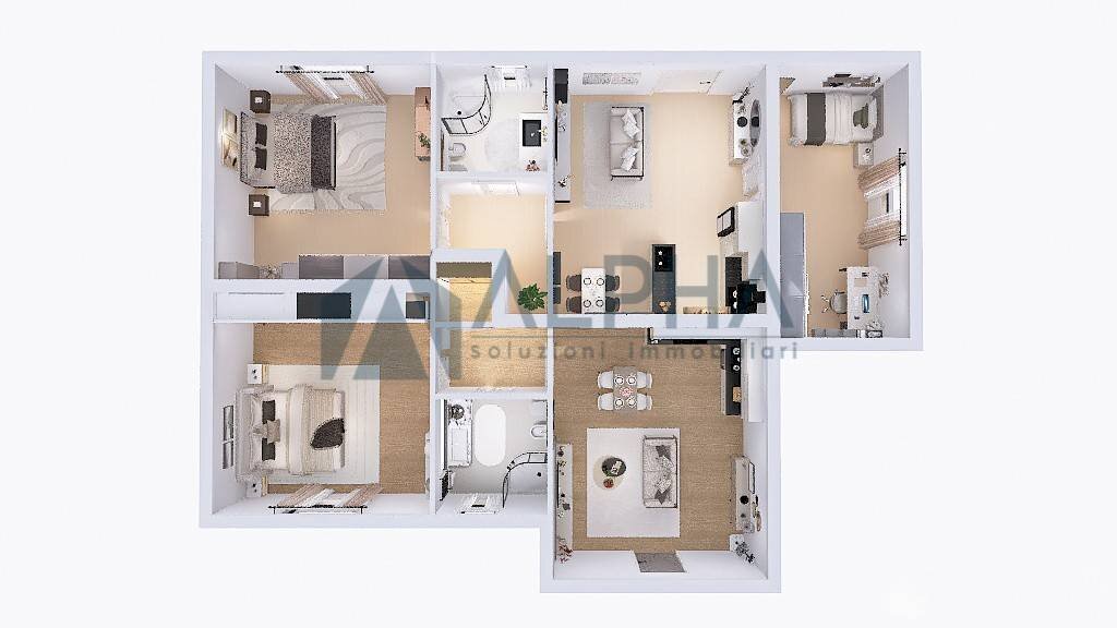 Apartment via Italia, Bellaria-Igea Marina - floor plans 1