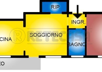 Planimetria Retecasa.jpg - Four-room apartment Via Domenico Pittarini, Vicenza - photo 10