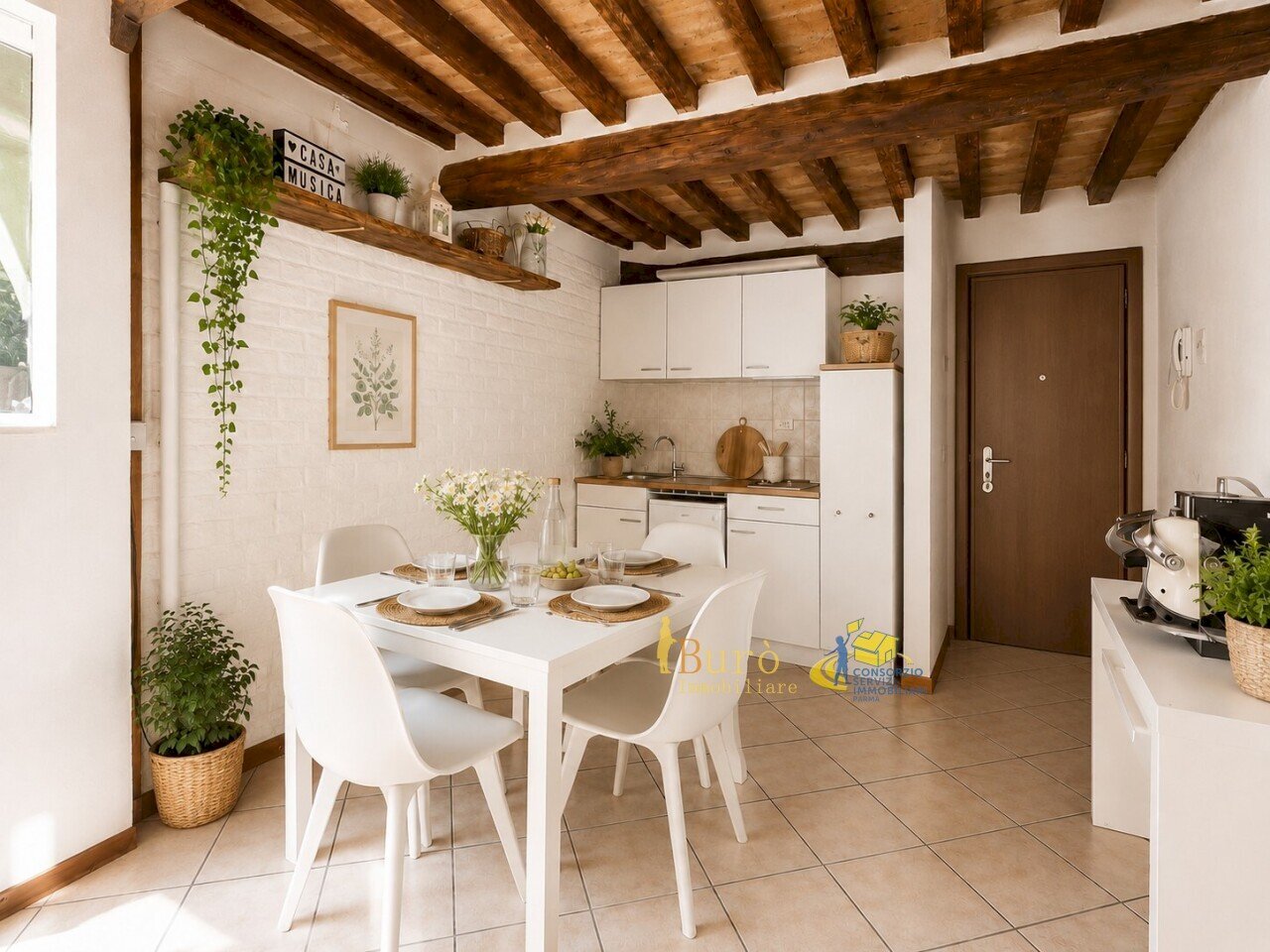 CUCINA RAFFINATA 1 - Bilocale Strada Massimo D'Azeglio 74, Parma (zona Oltretorrente) - foto 1