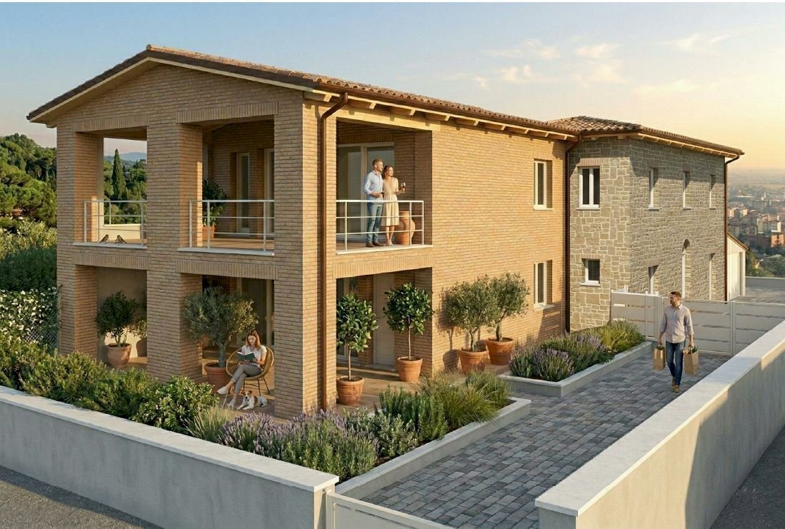 2.JPG - Casa semi indipendente Via dell'Aratro 23, Perugia - foto 1