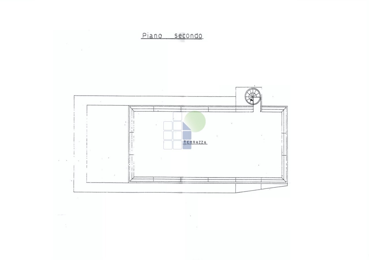 planimetria TERRAZZA - Ufficio Via delle Cateratte 11, Livorno - planimetria 1