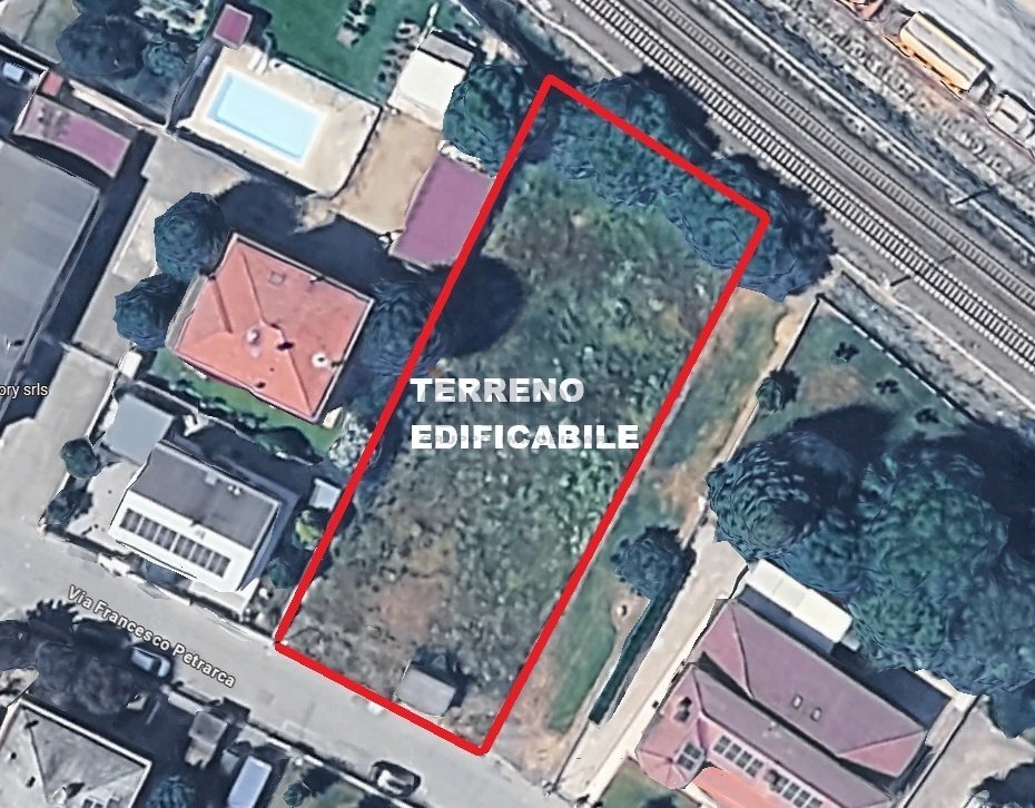 Mappa satellite - Terreno agricolo Via Francesco Petrarca 25, Castelfranco Emilia - foto 1