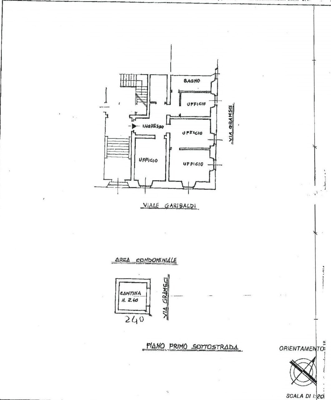 SP755_ampio appartamento in vendita pieno centro c - Office La Spezia - floor plans 1
