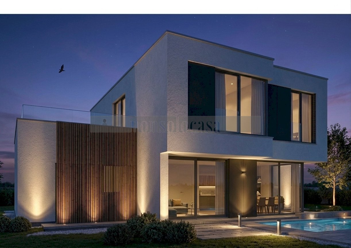 RENDER VISTA LATERALE - Terreno agricolo Strada di Montevile 42, Perugia - foto 1