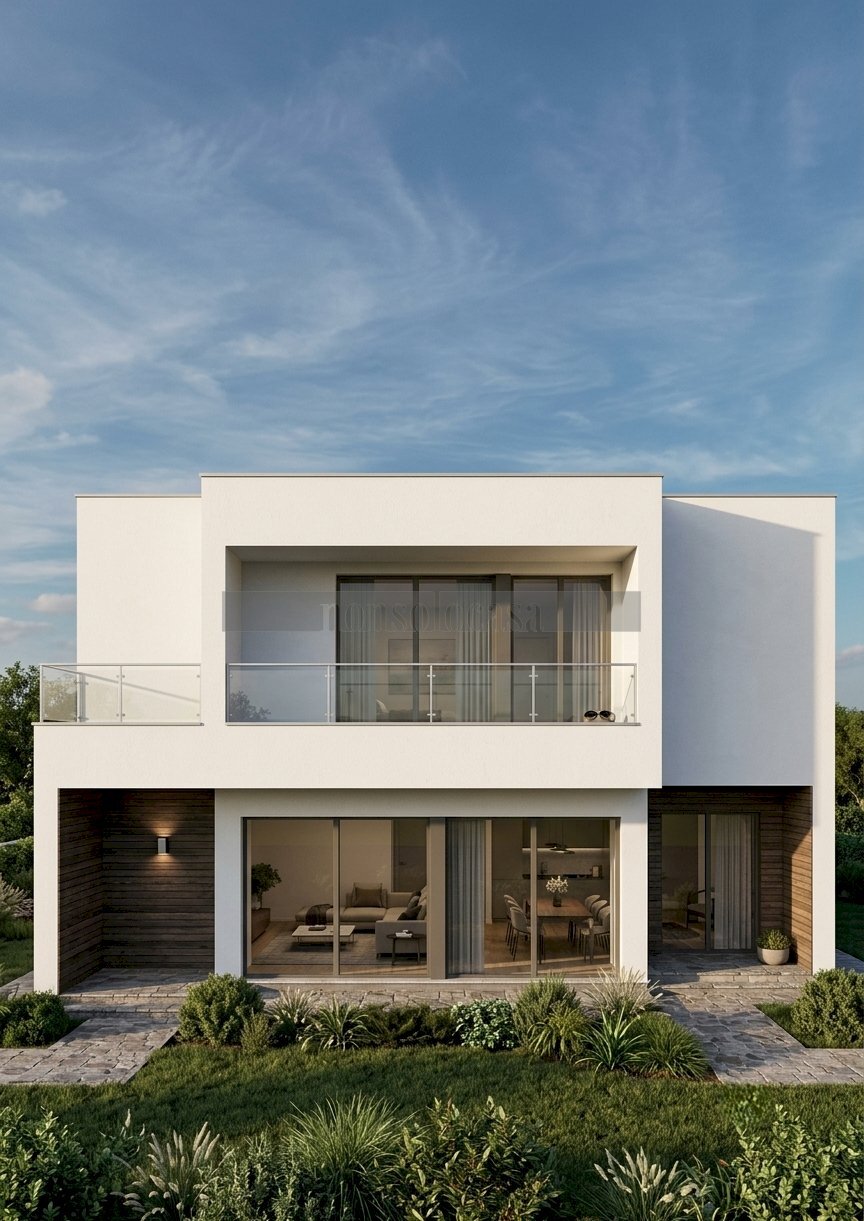 RENDER VISTA FRONTALE - Terreno agricolo Strada di Montevile 42, Perugia - foto 2