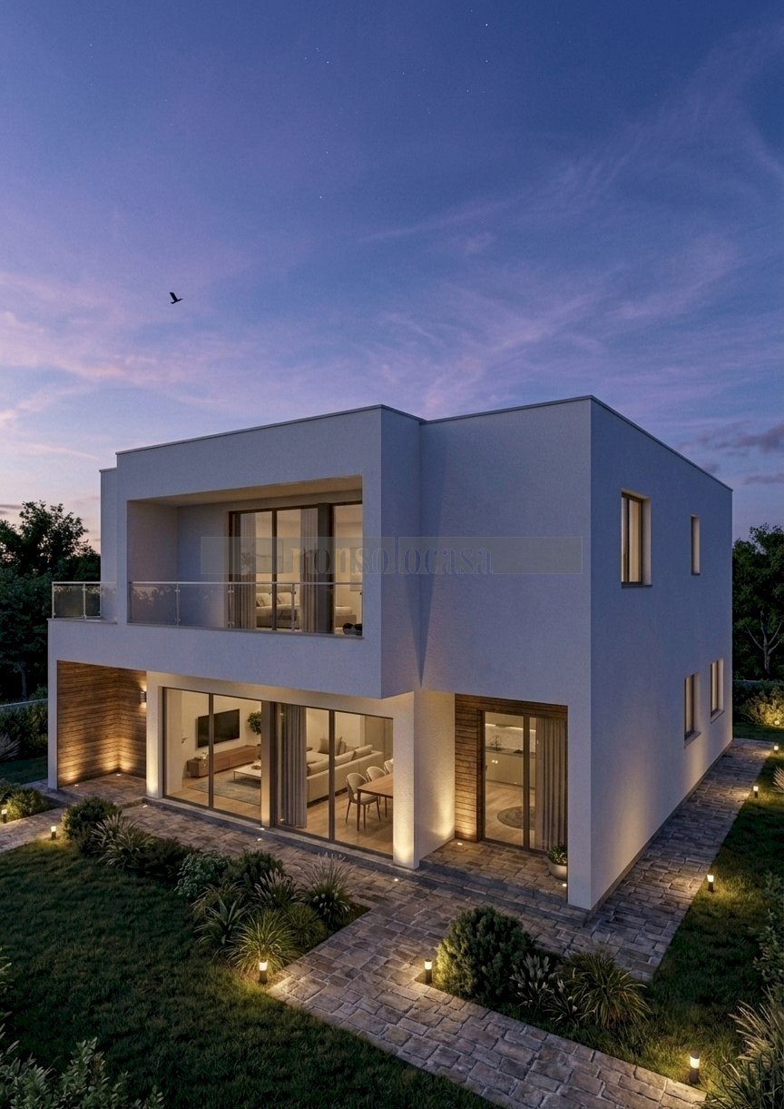 RENDER VISTA FRONTALE - Terreno agricolo Strada di Montevile 42, Perugia - foto 3