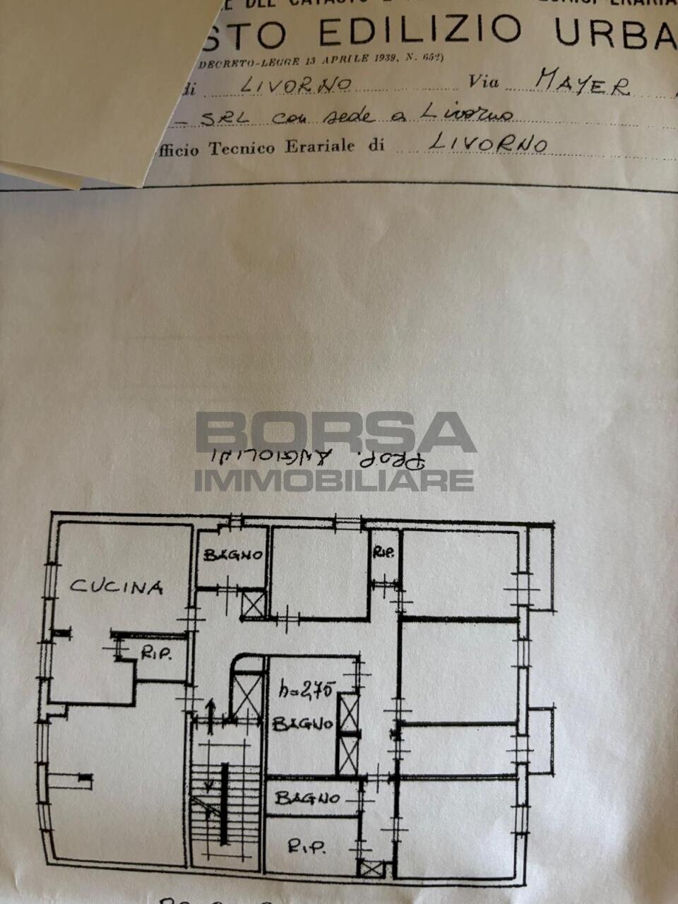 PHOTO-2026-06-26-10-53-19 (6) - Appartamento Via Enrico Mayer 67, Livorno - planimetria 1