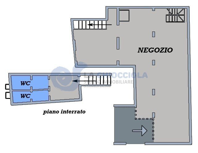 A05 PIANTA - Locale Commerciale Via Goito, Bologna (zona Centro Storico) - foto 1