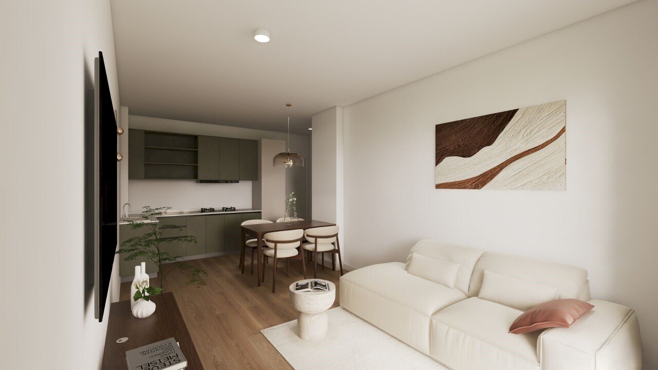 cucina/soggiorno - progetto futuro - Two-room apartment Senigallia - photo 2
