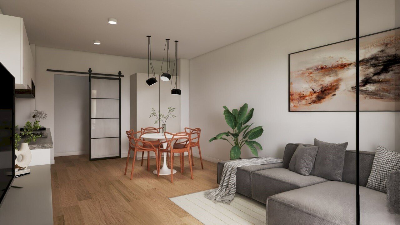 cucina/soggiorno - progetto futuro - Two-room apartment Senigallia - photo 1