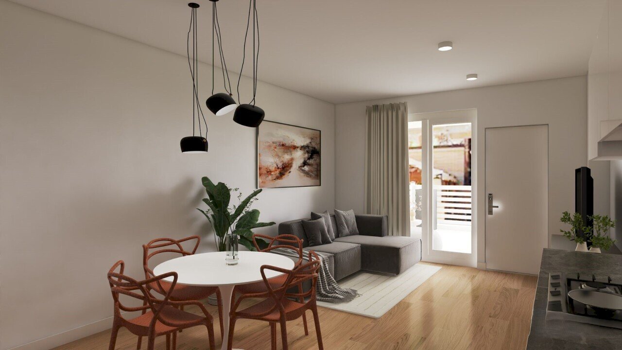 cucina/soggiorno - progetto futuro - Two-room apartment Senigallia - photo 2