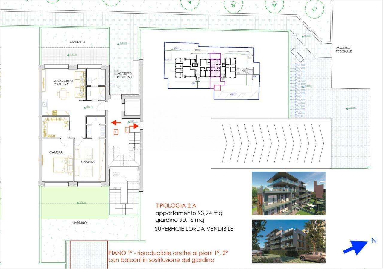 xxl.jpg - Three-room apartment Via Bartolomeo Maria Dal Monte 16, Bologna - floor plans 1