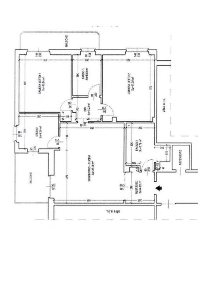 Apartment Via enrico montanaro, Grugliasco - floor plans 1
