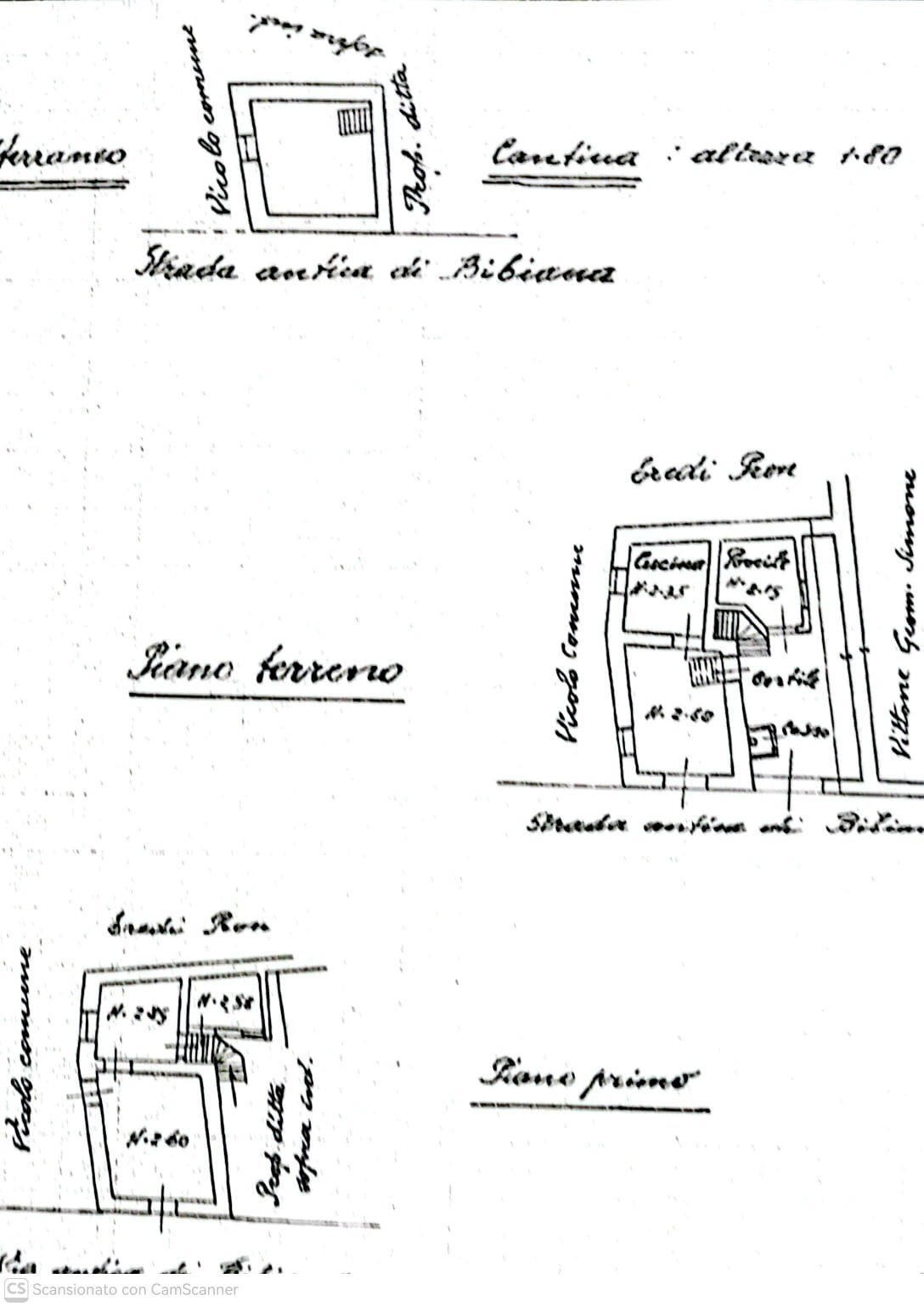 Independent house Via Giacomo Matteotti, 47, Bagnolo Piemonte - floor plans 1