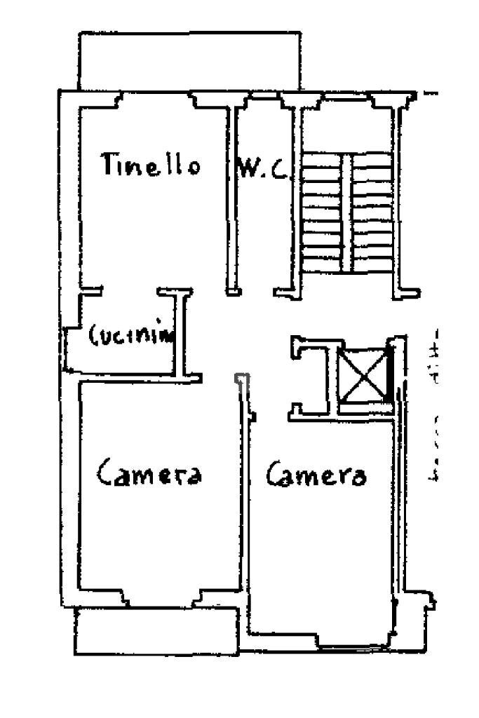 Three-room apartment Via Paleologi, Chivasso - floor plans 1