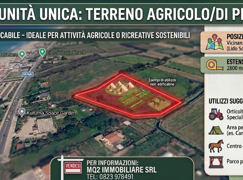 Agricultural land Mondragone - photo 1