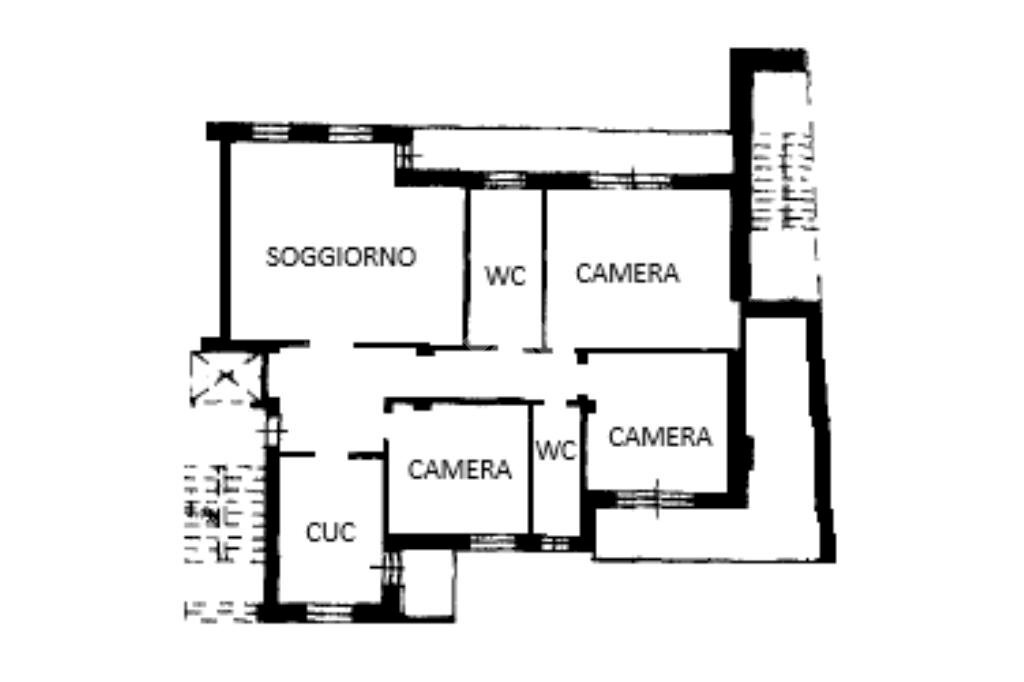 Appartamento Corso Vercelli, Ivrea - planimetria 1