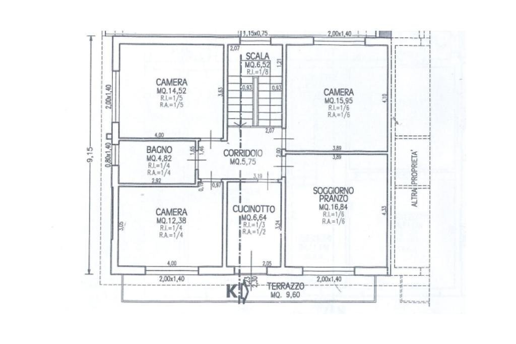 Casa semi indipendente Via emilia ovest, Savignano sul Rubicone - planimetria 1