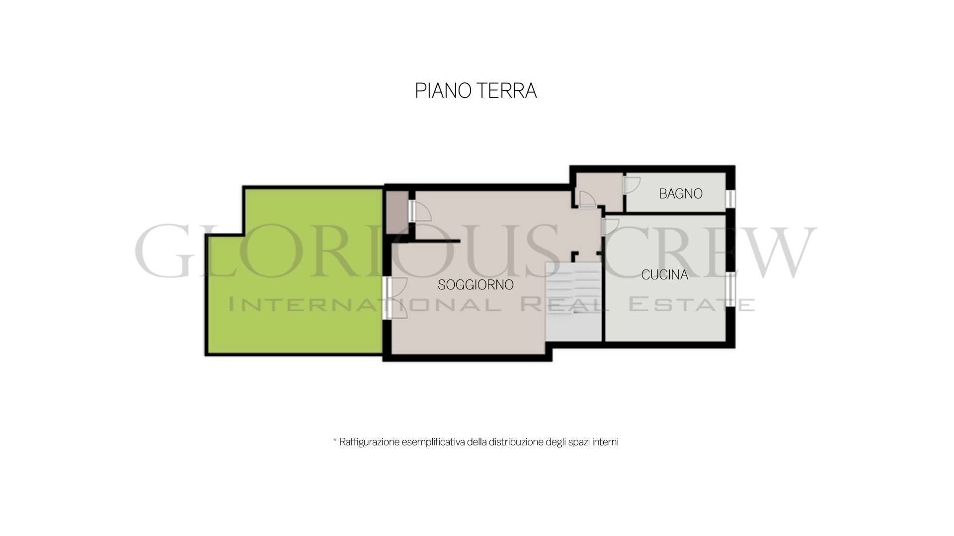 Foto 14 - Terraced Villa Via Parenzo, Brescia - floor plans 1