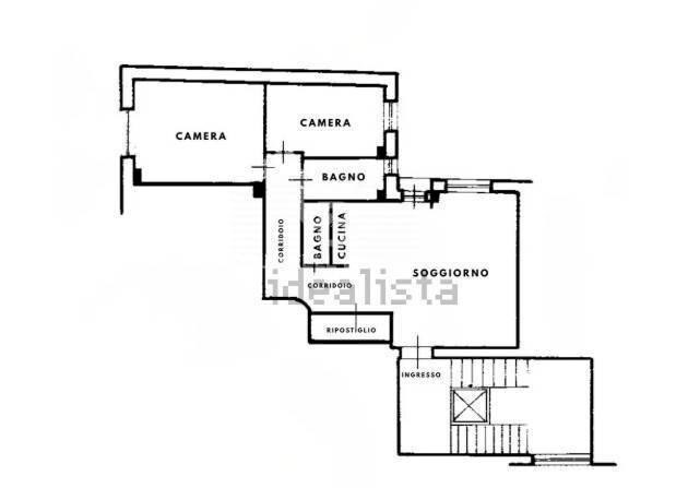Foto 29 - Three-room apartment Via Piave, Agropoli - floor plans 1