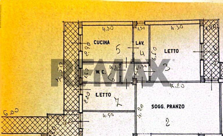 Pianta 2D - Three-room apartment Via Lorenzo Bufali
 
2, Belpasso - floor plans 1