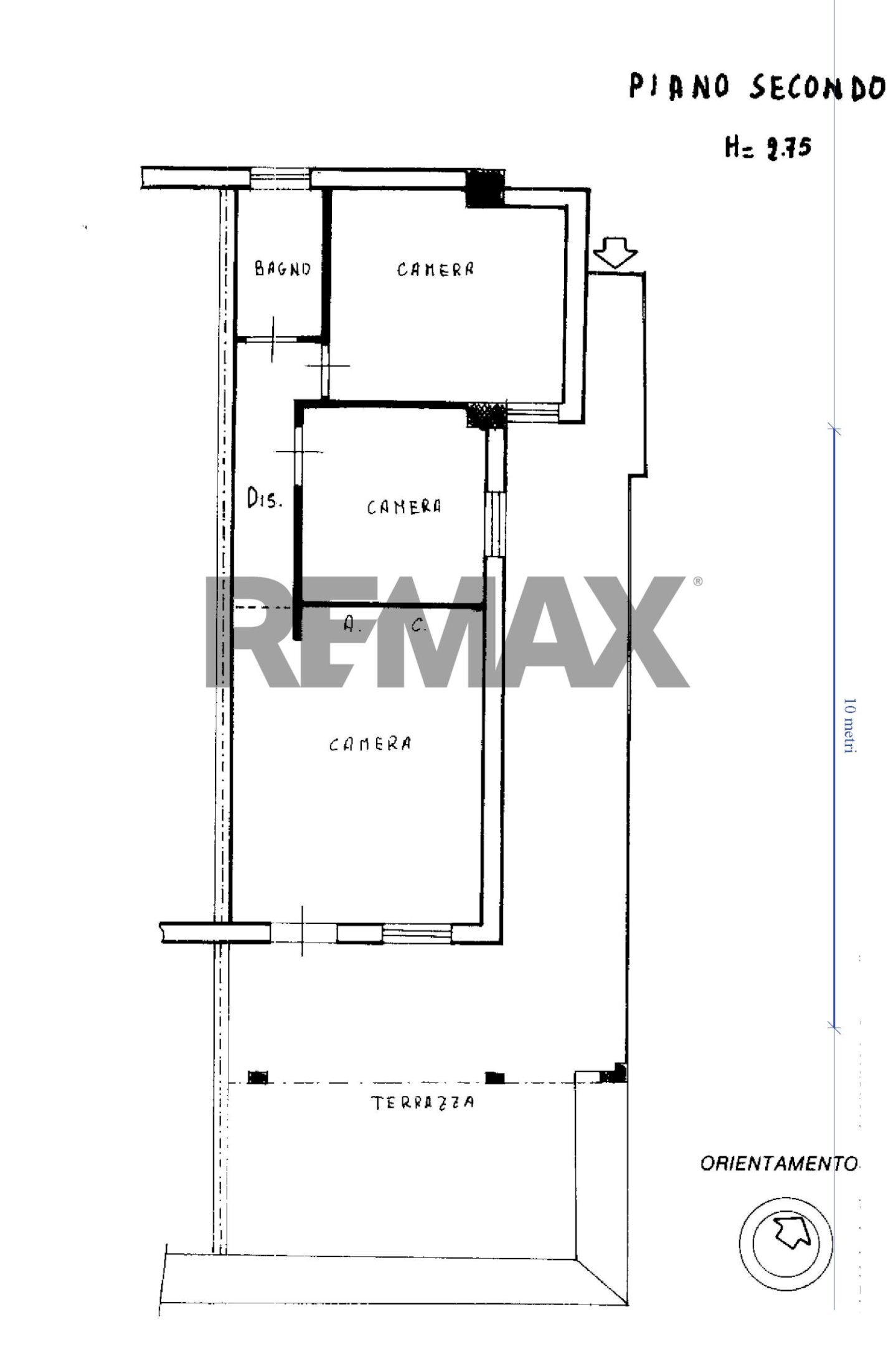 Pianta 2D - Three-room apartment Contrada Silemi
 
4/6, Letojanni - floor plans 1