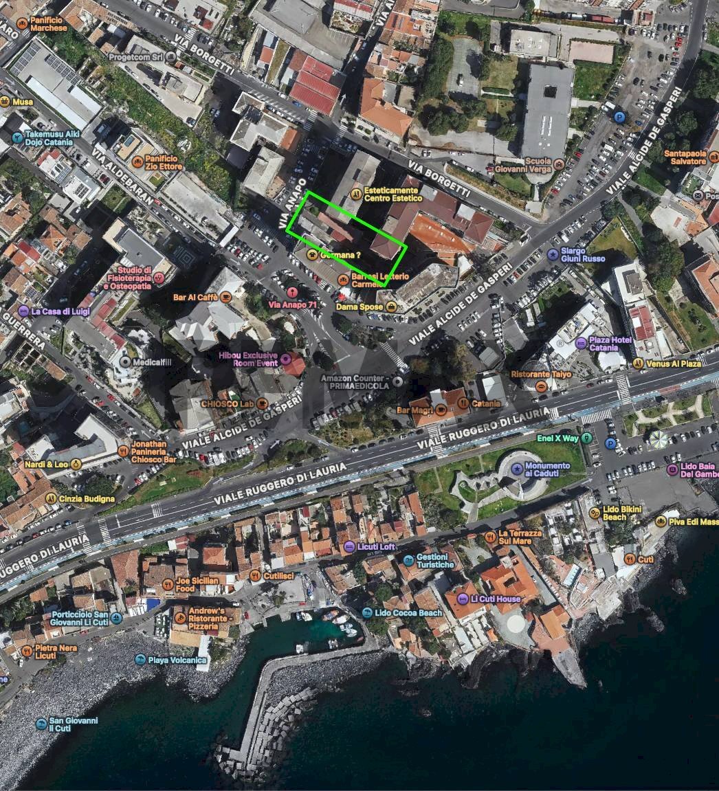 Posizione della mappa - Magazzino Via Anapo
61, Catania - foto 3