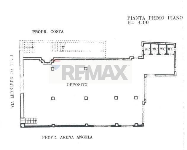 Pianta 2D - Locale Commerciale VIA LEONARDO DA VINCI
 
8, Paterno - planimetria 1