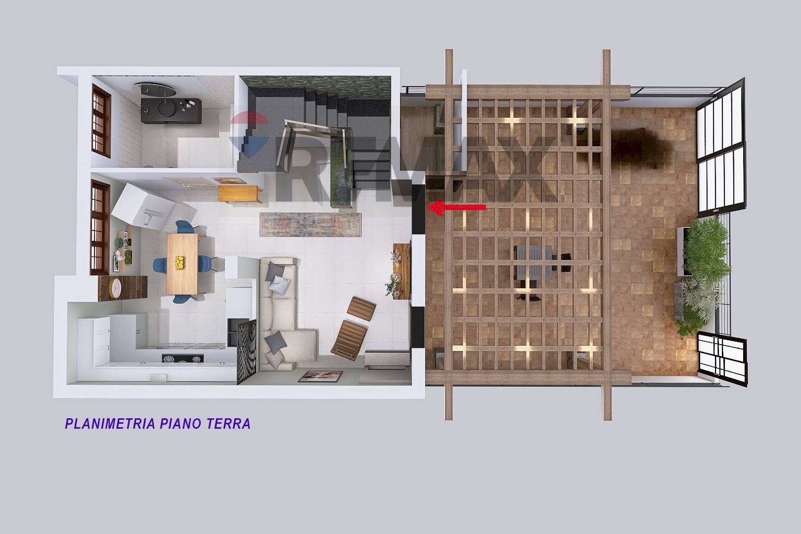 Pianta 3D - Villa Bifamiliare via Colle Puoti
 
48, Santa Maria a Vico - planimetria 1