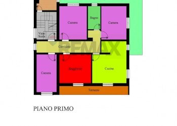 Pianta 2D - Villa via Ottoboni
 
37, Lovere - foto 29