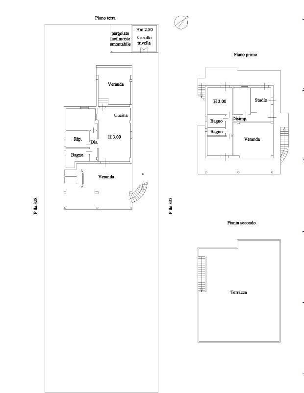 Foto 22 - Villa Noto - floor plans 1