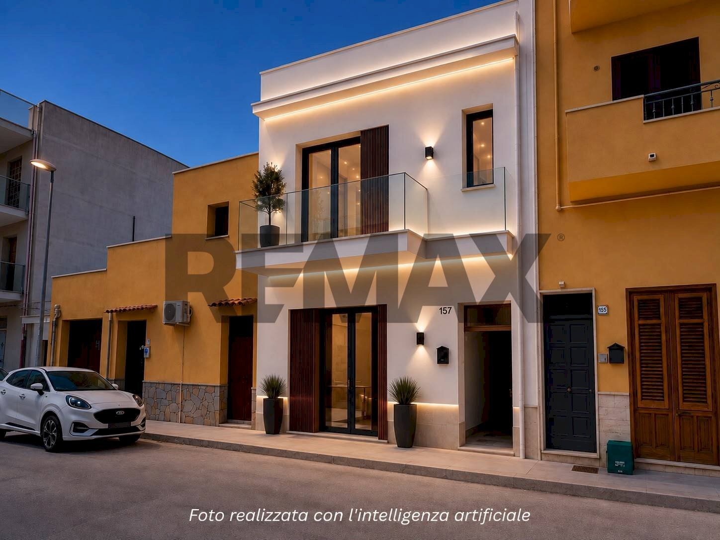Edificio all\'aperto - Independent house via Archimede
 
157-159, Cinisi - photo 1