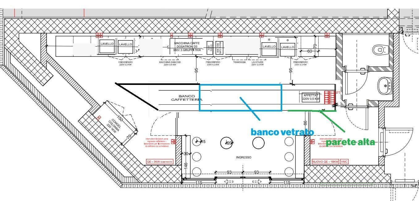Foto 9 - Shop Via Olona, Milano - floor plans 1