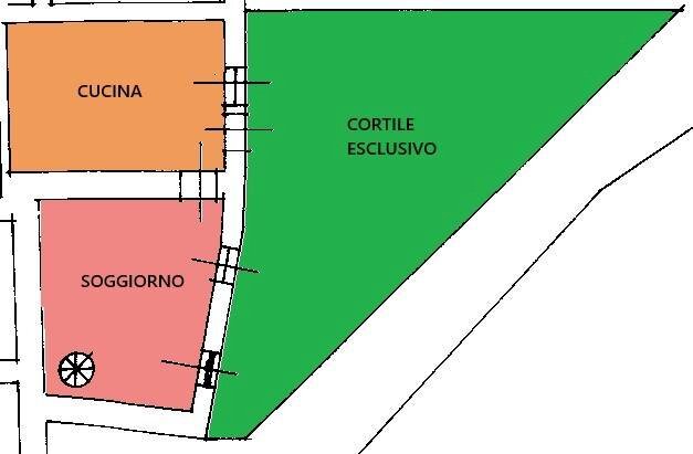 Foto 37 - Casa semi indipendente Via case Chiesa, Carpaneto Piacentino - planimetria 1