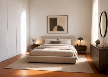 Camera da letto - Two-room apartment via della Gensola, 3, Roma (neighborhood Trastevere) - photo 3