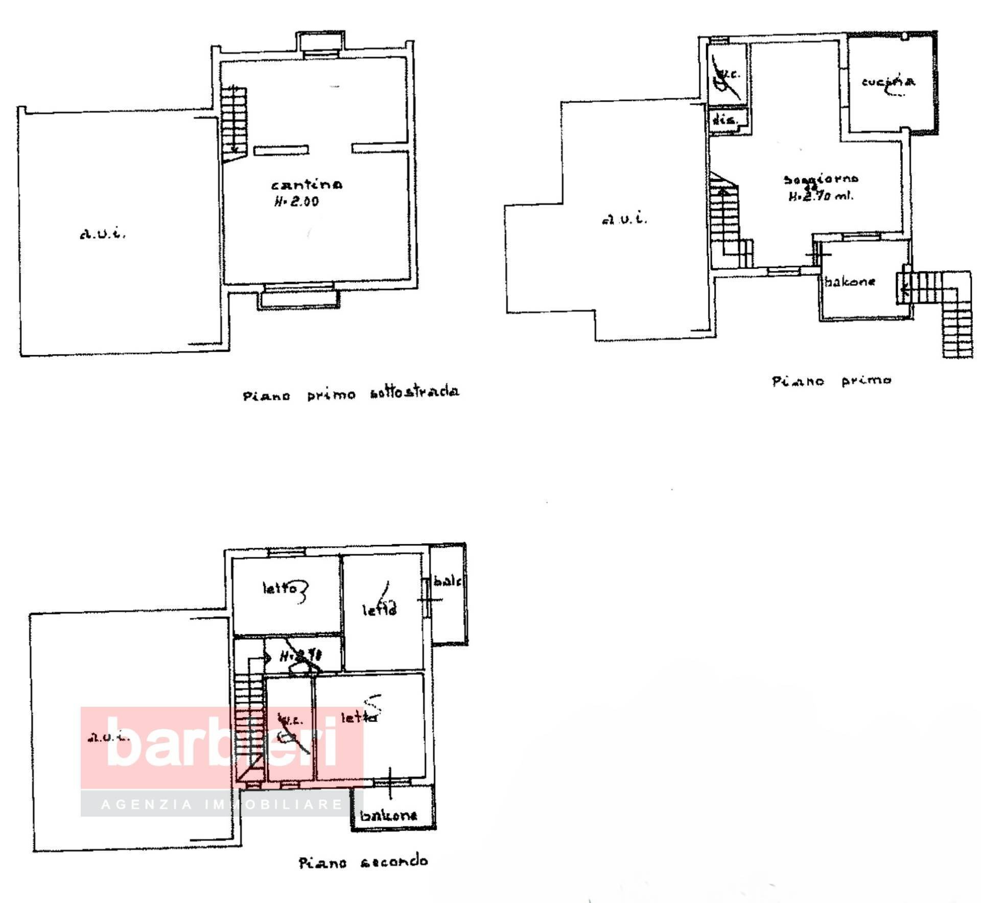 Foto 31 - Terraced Villa Via Trasimeno, Cervia - floor plans 1