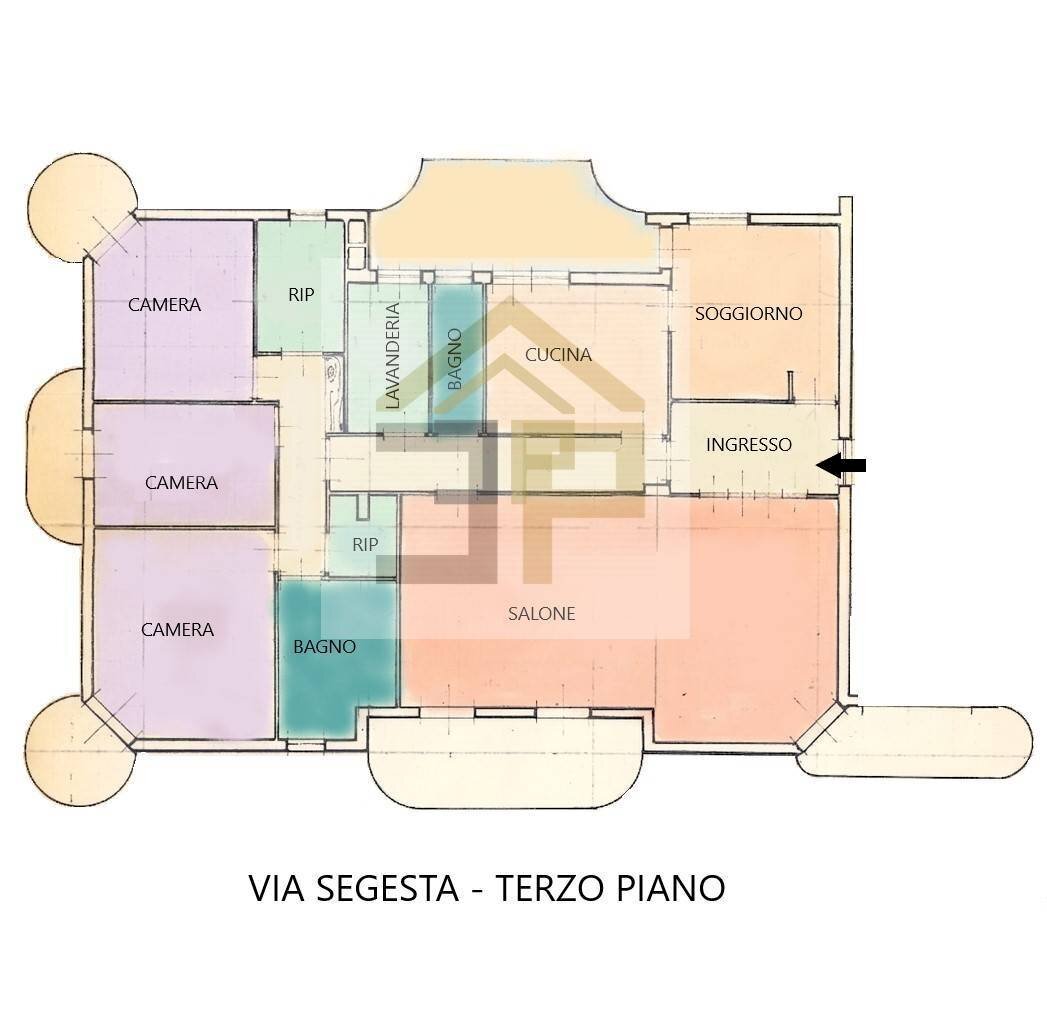 Foto 40 - Apartment Via Segesta, Castellammare del Golfo - floor plans 1