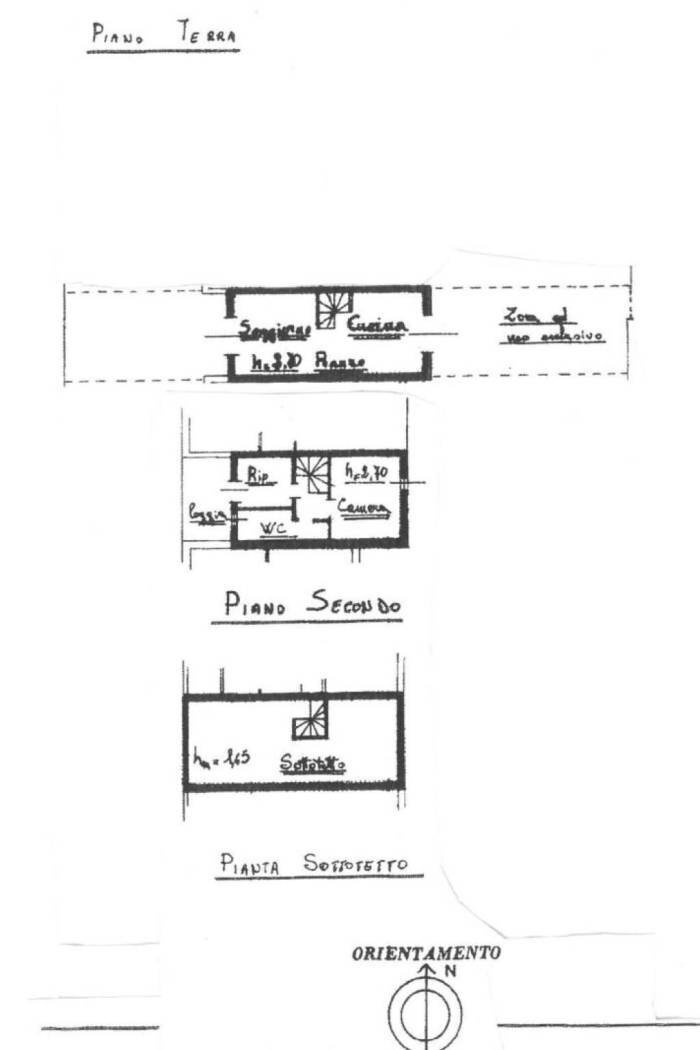 Villa a Schiera viale degli Oleandri, Ravenna (zona Porto Corsini) - planimetria 1