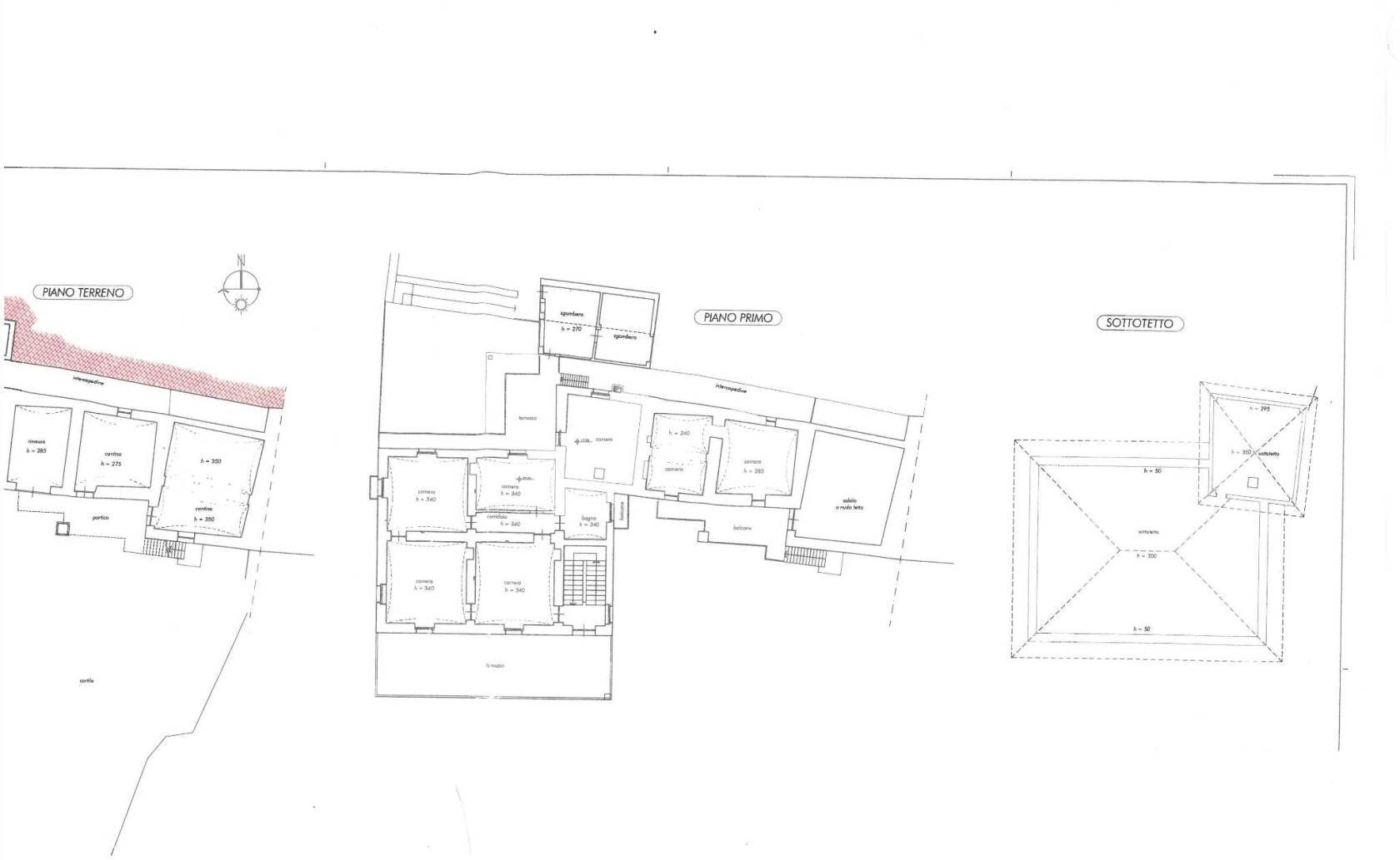 Villa via Valdieri, 66, Borgo San Dalmazzo - planimetria 1