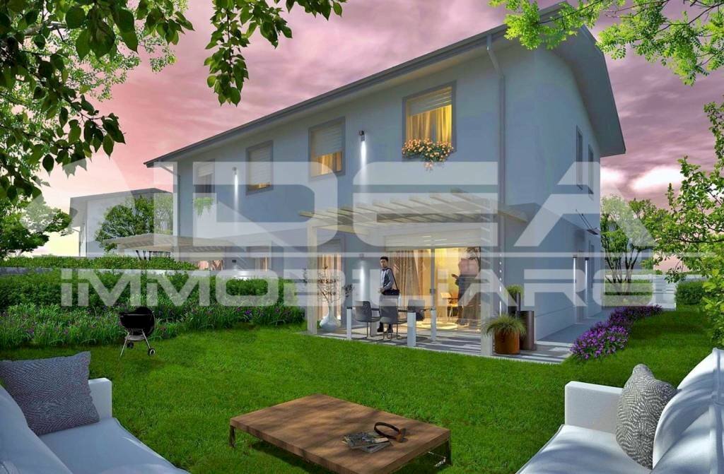 Facciata - Villa a Schiera via Jacopo da Porto Sud, Modena - foto 1