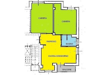 Planimetria - Trilocale Cuneo (zona Centro) - foto 16