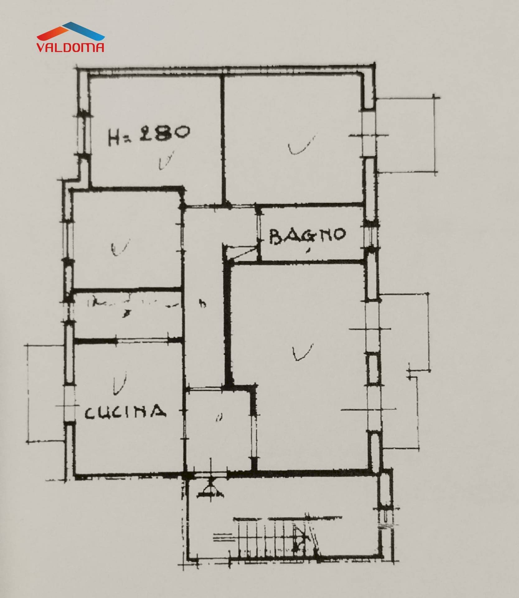 Foto 26 - Appartamento Via Brindisi
 
50, Galatina - planimetria 1